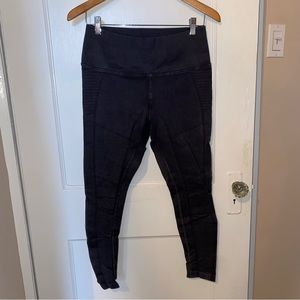 Seamless Charcoal Training Tights